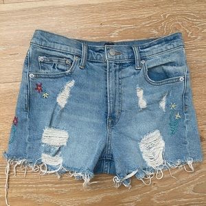 Denim shorts (like post for 10% off)